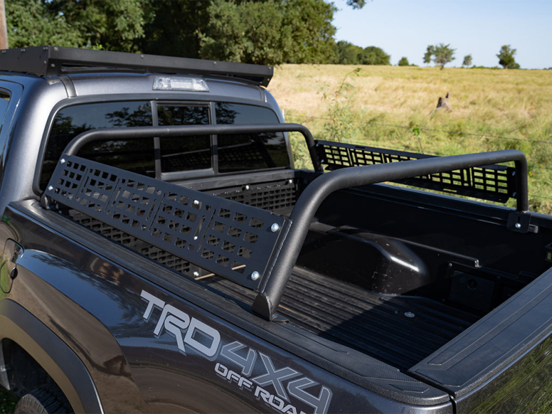 Toyota Tacoma Molle Panel - Cali Raised LED - Overland Bed Bars - 11 Bars - `05-`23